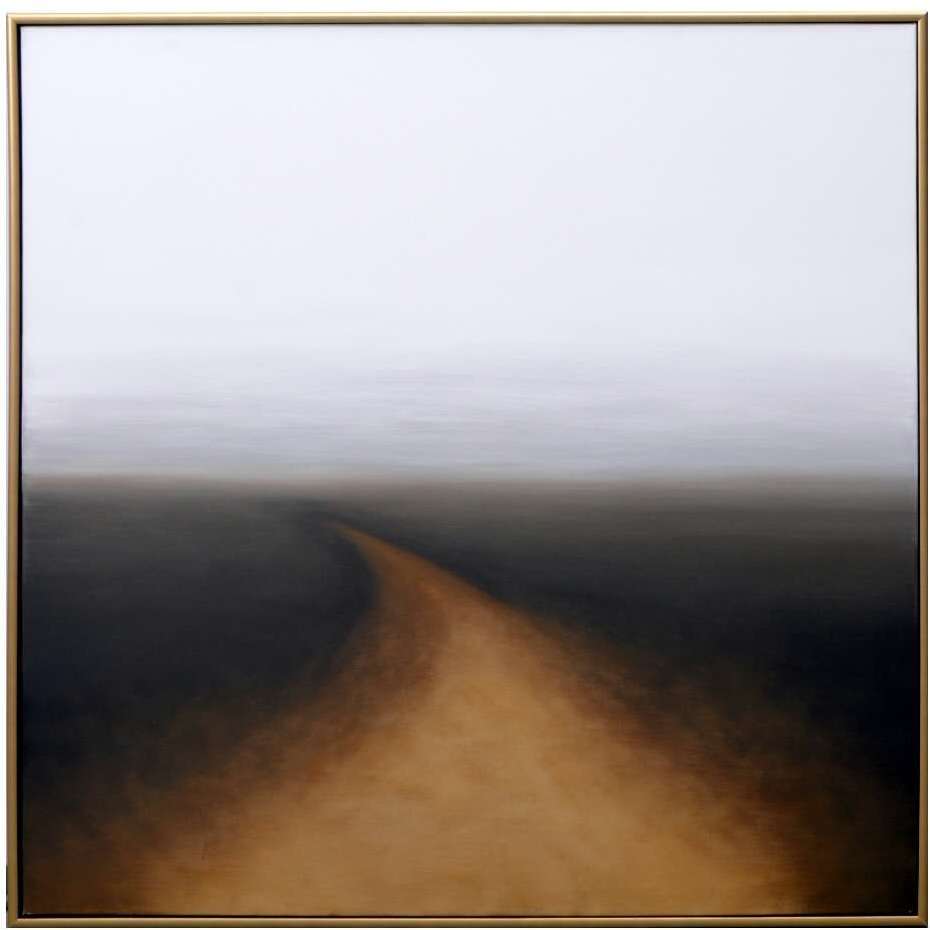 Autumn Silence 48 X 48 inch Hand Painted Art